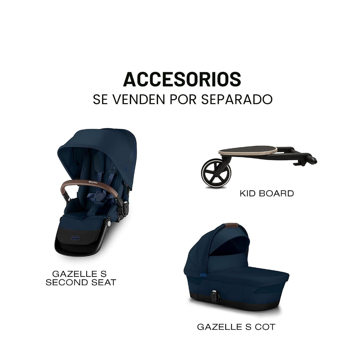 Cybex Gazelle S Cochecito Modular Doble para Bebé y Niño Pequeño In...