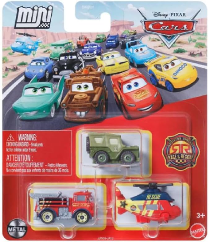 Disney\/Pixar Cars - Mini corredores de metal fundido a presión, Sa...
