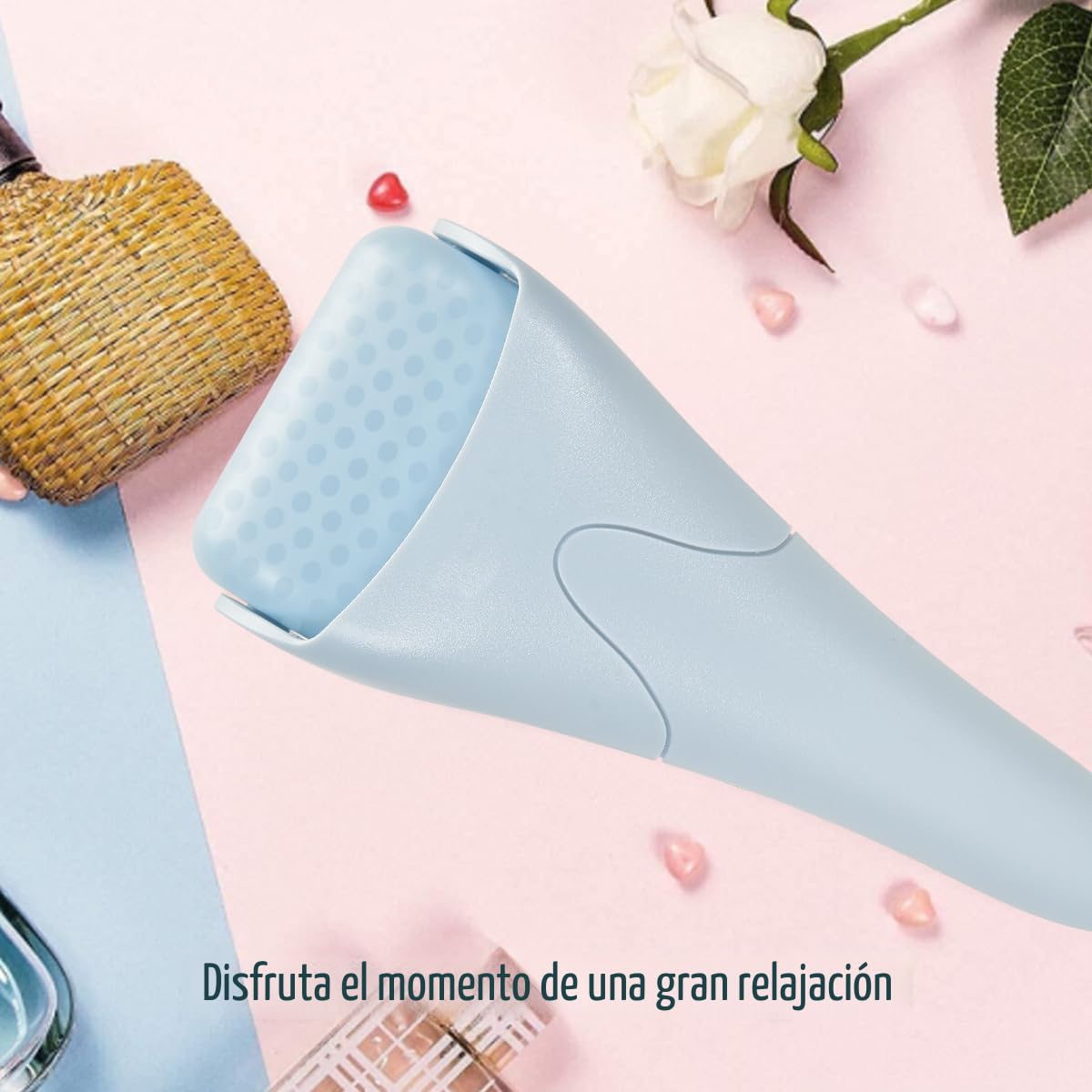 Fronnor Rodillo de Hielo para Cara, Ojos, Idea de Regalo para Mujer...