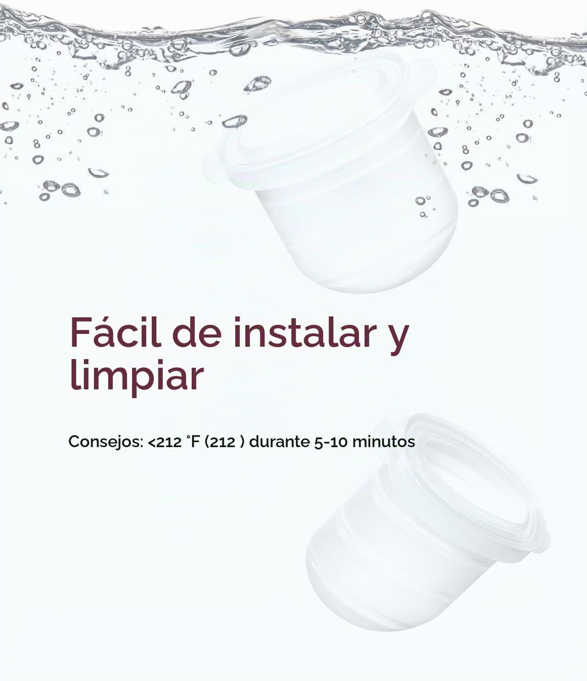 Momcozy Accesorios de repuesto para extractor de leche M6 Diafragma...