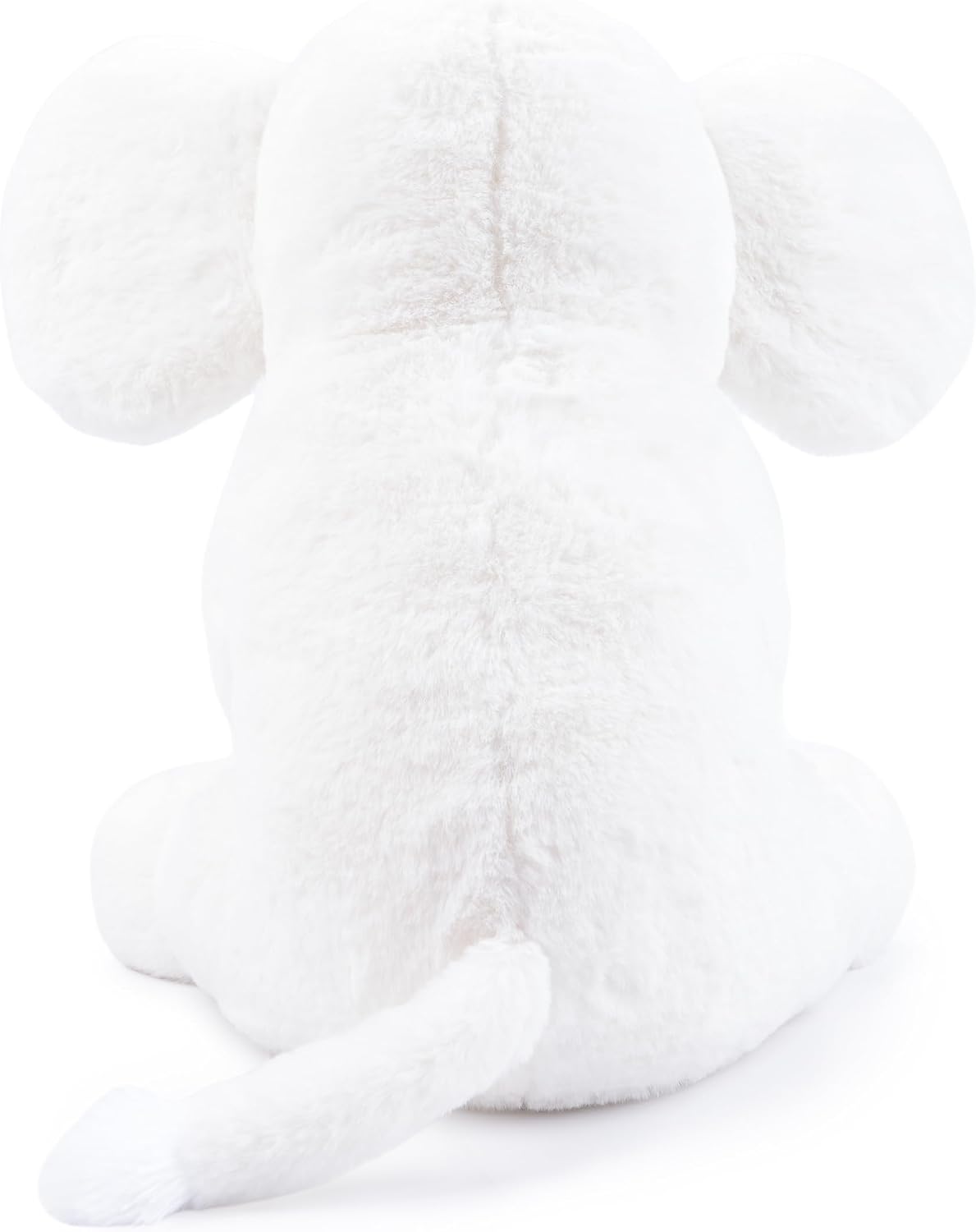 WEIGEDU Juguetes de peluche de elefante blanco, 13 pulgadas | Jugue...
