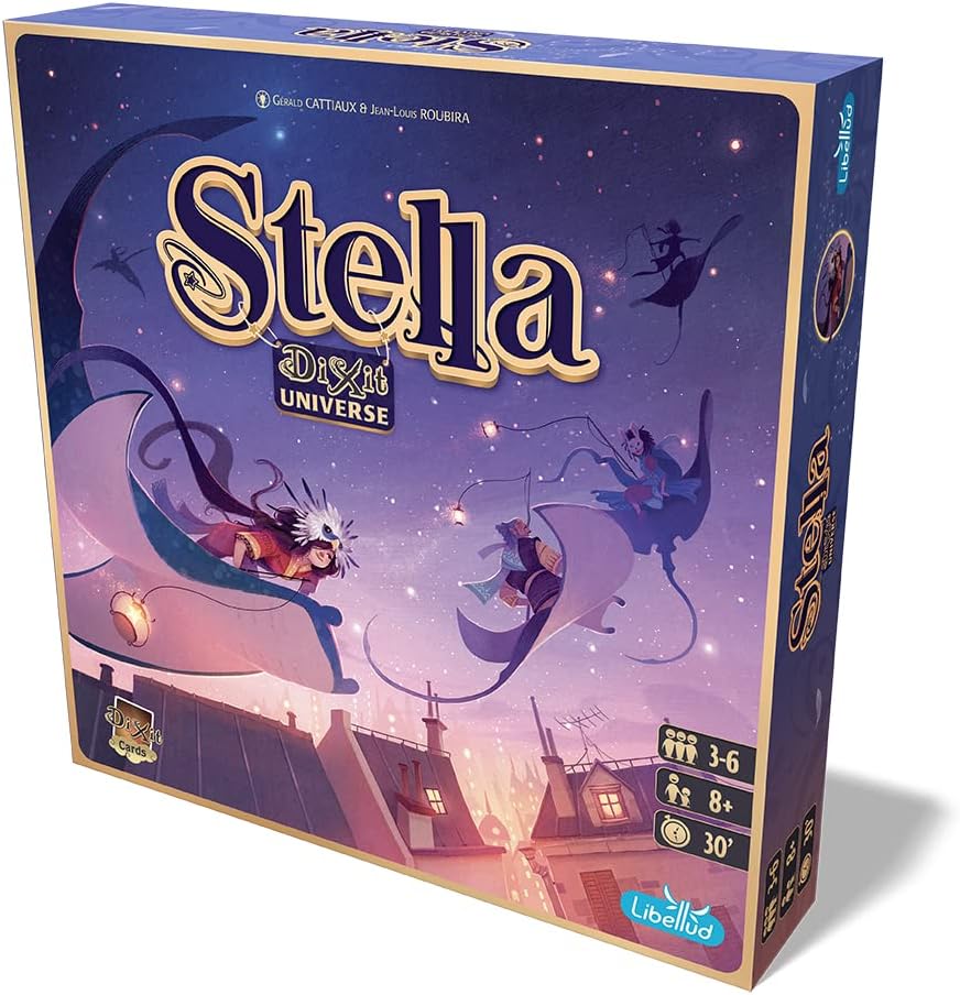 Asmodee Stella: Juego de mesa Dixit Universe - Asociación de imágen...