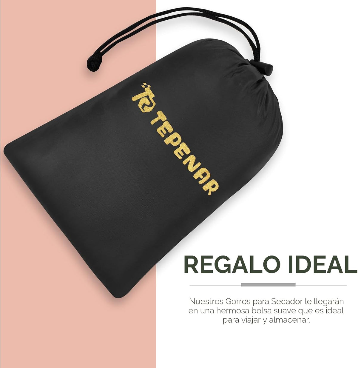 TEPENAR Accesorio para secador de pelo: tapas ajustables para secad...