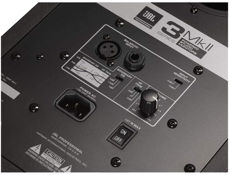 JBL 306P MKII - Altavoces de monitoreo de estudio de 16,51 cm (6,5"...
