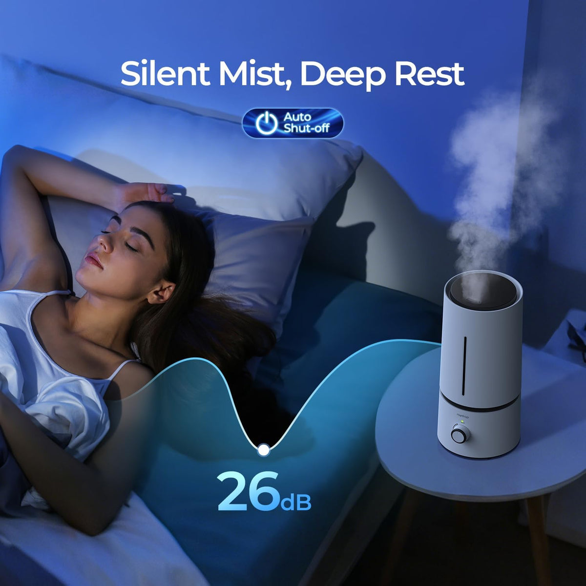 raydrop - Humidificadores de vapor frío para bebés en el hogar, hum...
