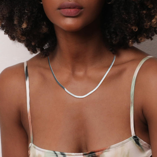 Jewlpire - Collar de oro de 18 quilates chapado en plata de ley 925...