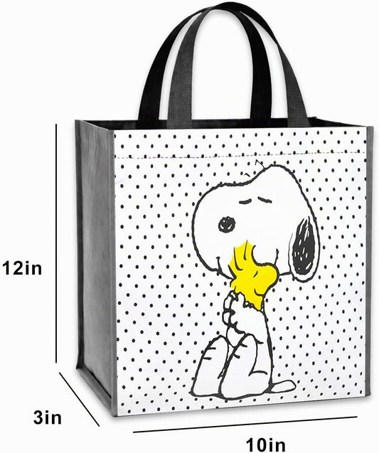 Snoopy - Juego de bolsas de mano, paquete con bolsa de mano Peanuts...