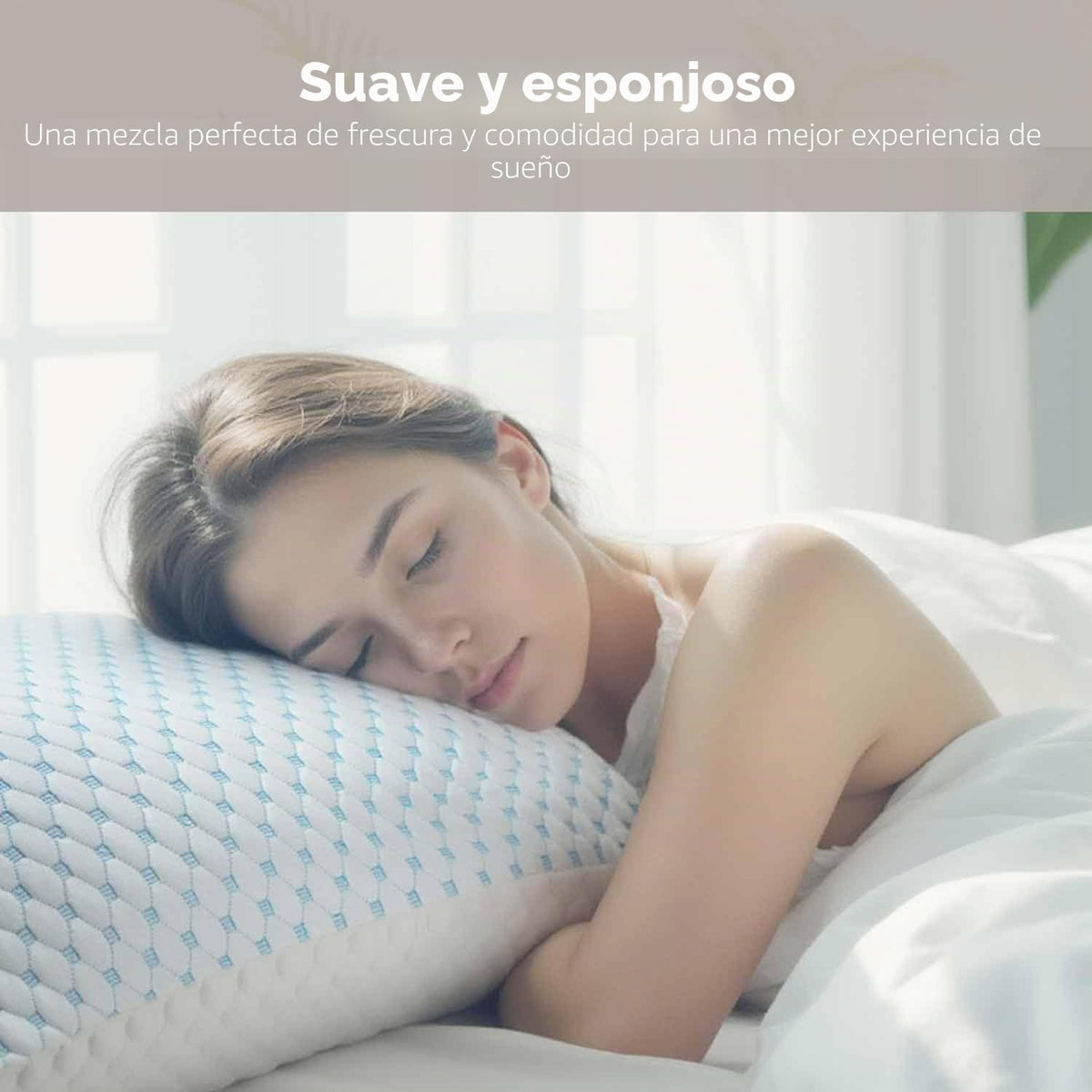 Nestl Juego de 2 almohadas refrescantes para dormir, conjunto de 2...