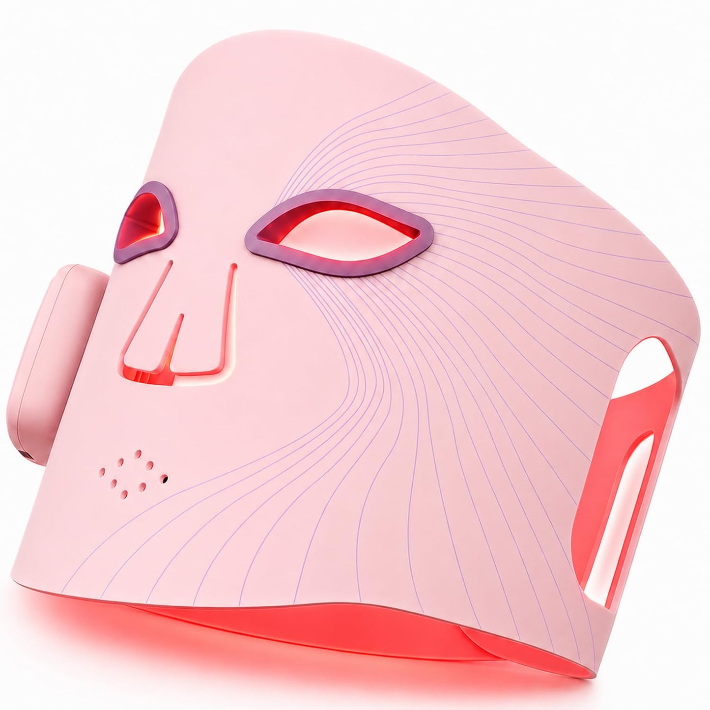 Weilisi Terapia de luz roja para la cara Máscara facial inalámbrica...