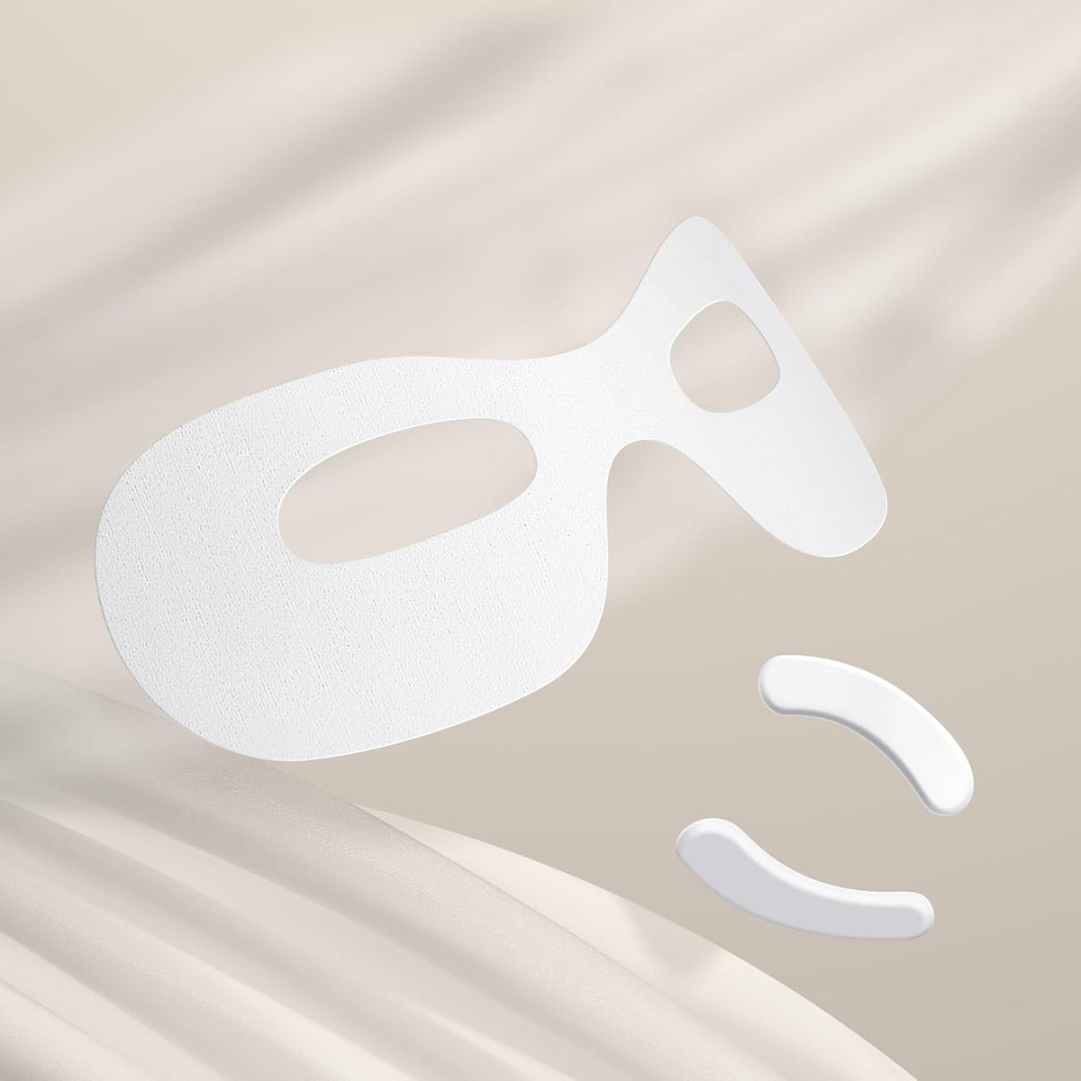 AMIRO Máscara de terapia de luz roja para ojos + máscaras reafirman...