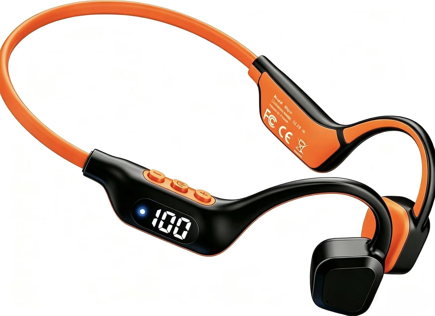 Arciea Auriculares de conducción ósea, auriculares Bluetooth 6.0 de...