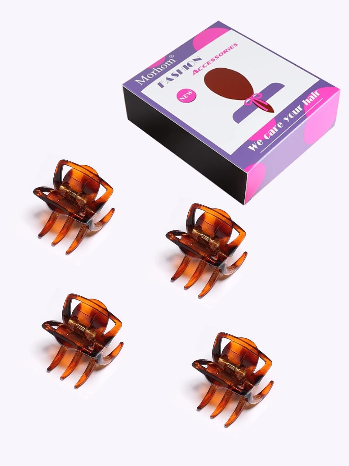 4 Piezas Pinzas para el Cabello, Morhom Pinzas Grandes para el Cabe...