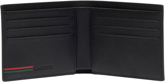 Lacoste Juego de regalo para hombre FG Billfold y llavero, Noir Kr...