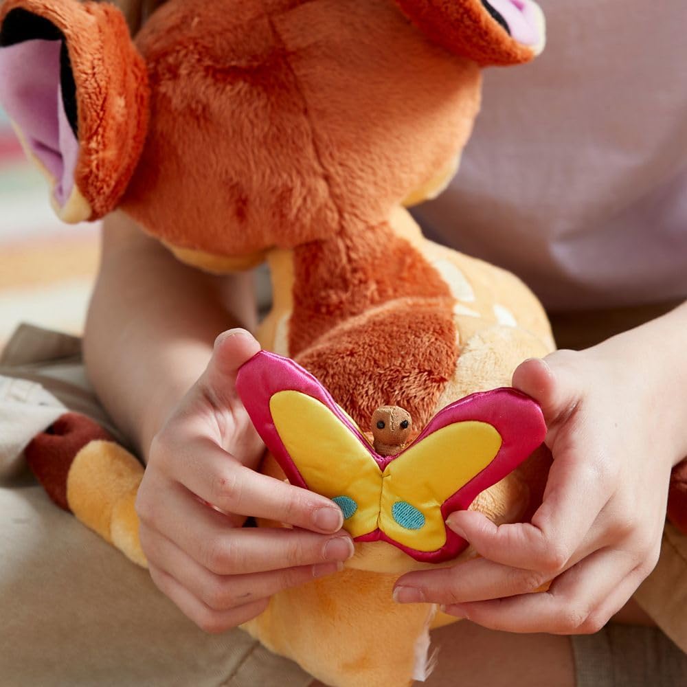 Disney Store - Juguete de peluche de Bambi de tamaño mediano, perso...