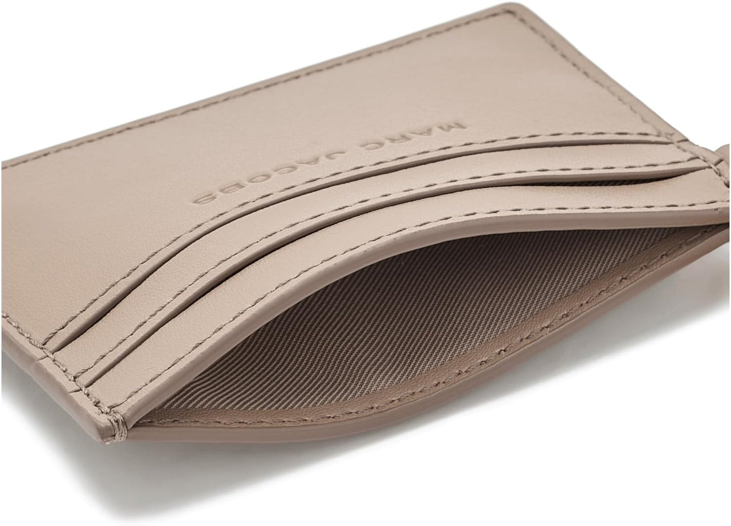 Marc Jacobs Funda para tarjetas Pop J Marc para mujer, color pizarr...