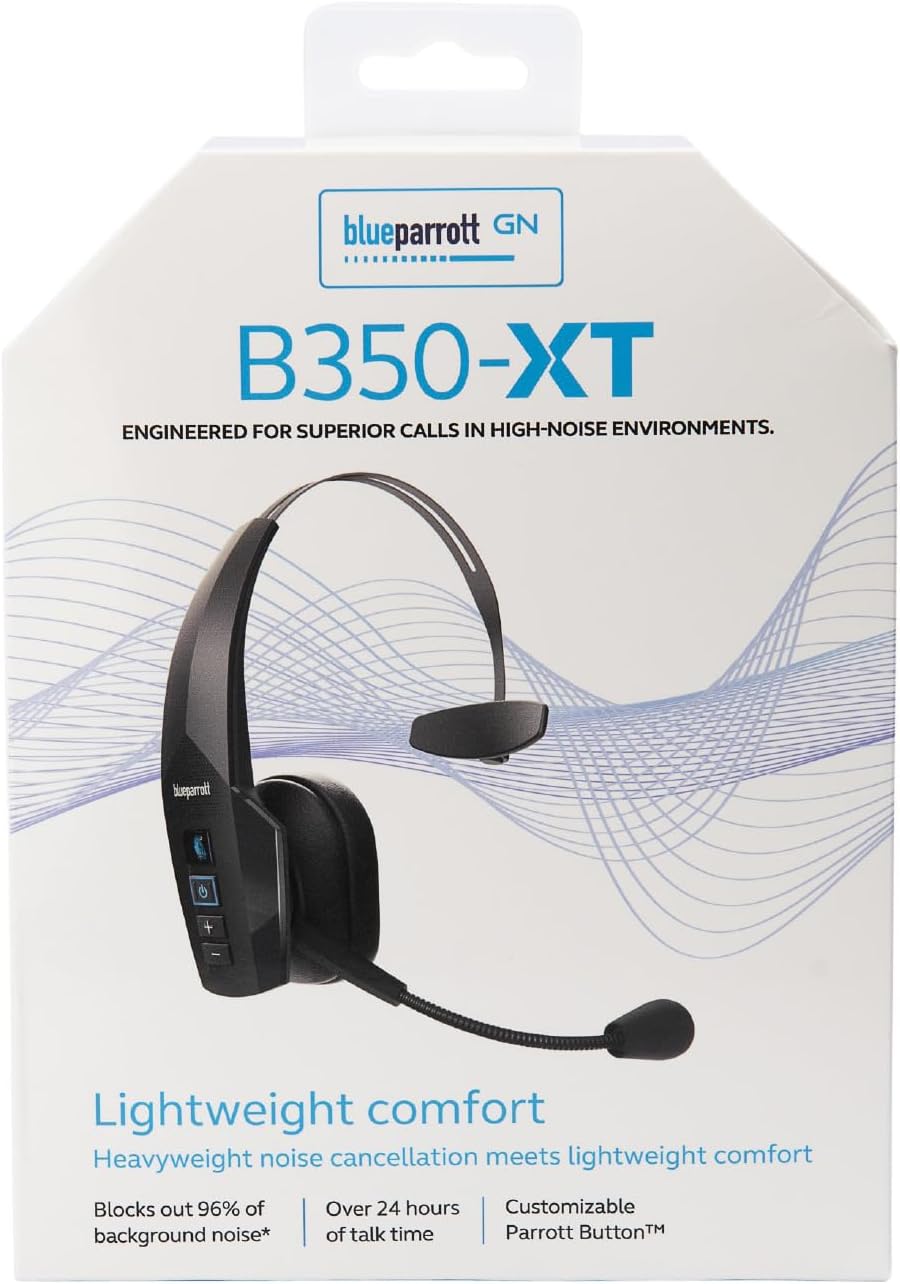 BlueParrott Auriculares Bluetooth B350-XT | Auriculares con 96% de...