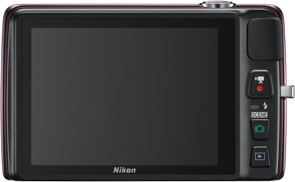 Nikon COOLPIX S4300 Cámara digital de 16 MP con zoom 6x lente de cr...