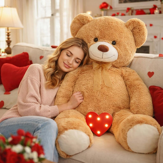 HollyHOME Oso de Peluche Gigante de 5 Pies Oso de Peluche Grande An...