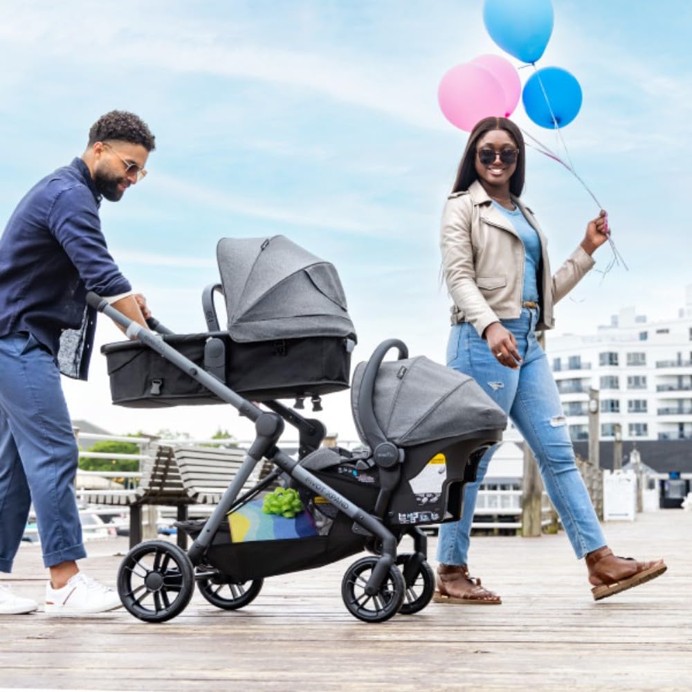 Sistema de viaje modular Evenflo Pivot Xpand con asiento de coche i...