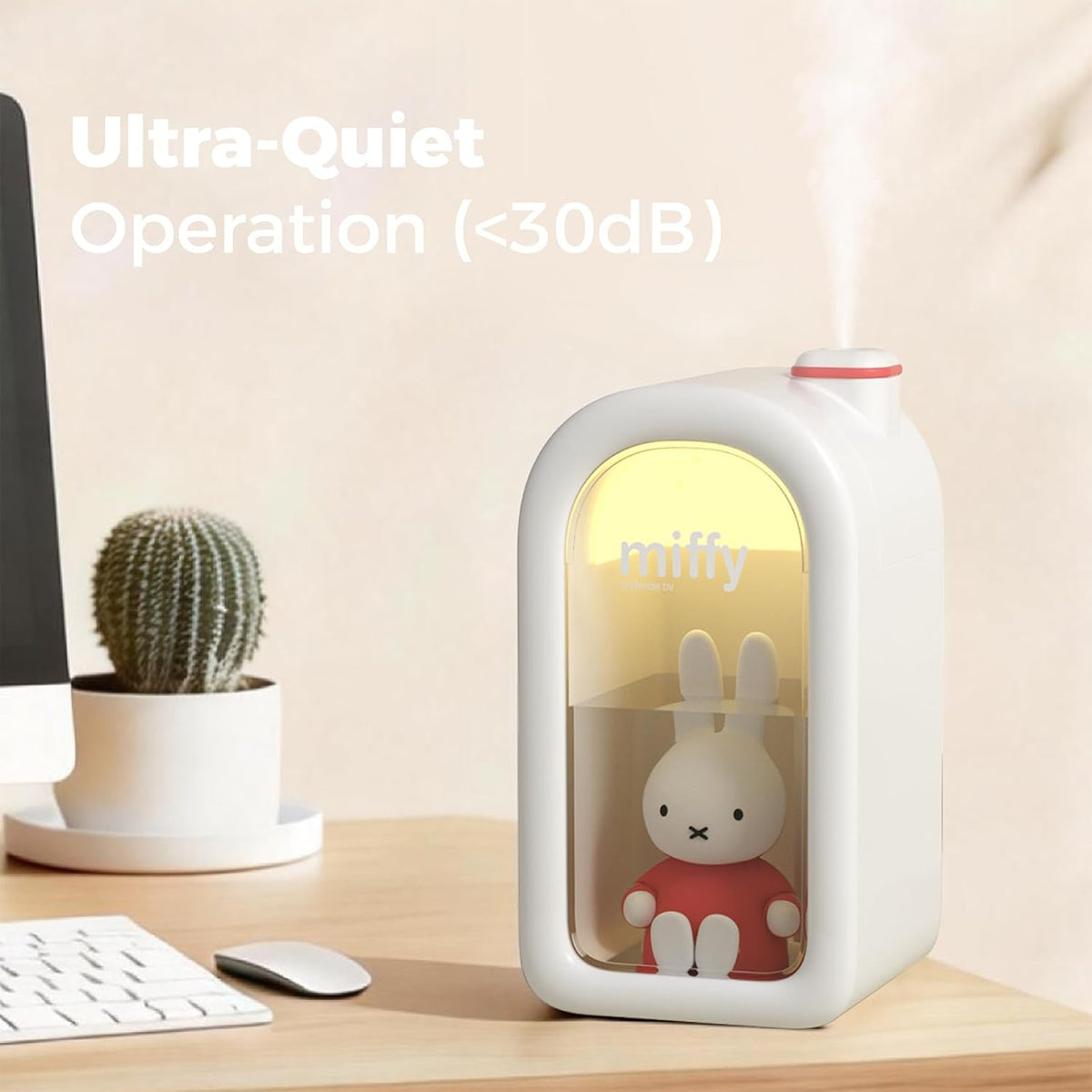 Mipow X Miffy Humidificador de niebla fría \u2013 Humidificador ult...