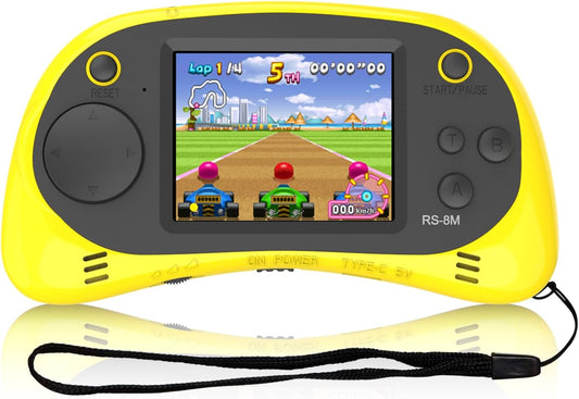 Reproductor de videojuegos portátil de mano para niños con 200 jueg...