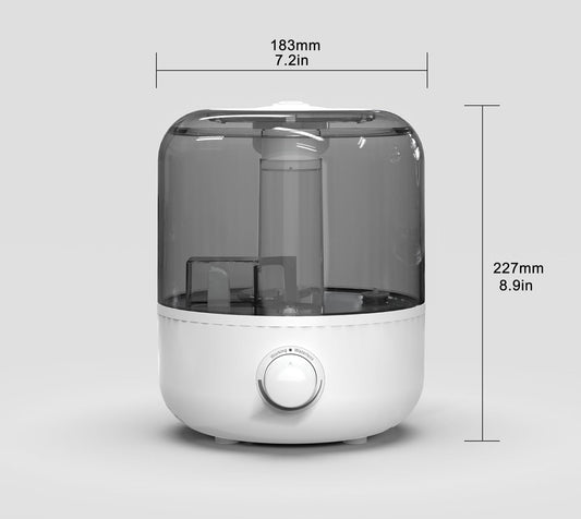 iTOMA Humidificador - Operación con un solo toque, niebla ajustable...