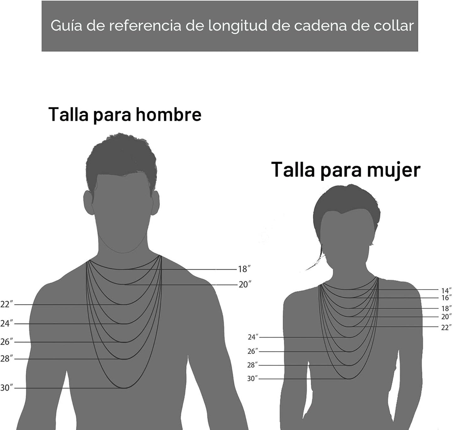 De Amo Sara Collares con inicial para mujer, delicado collar con di...