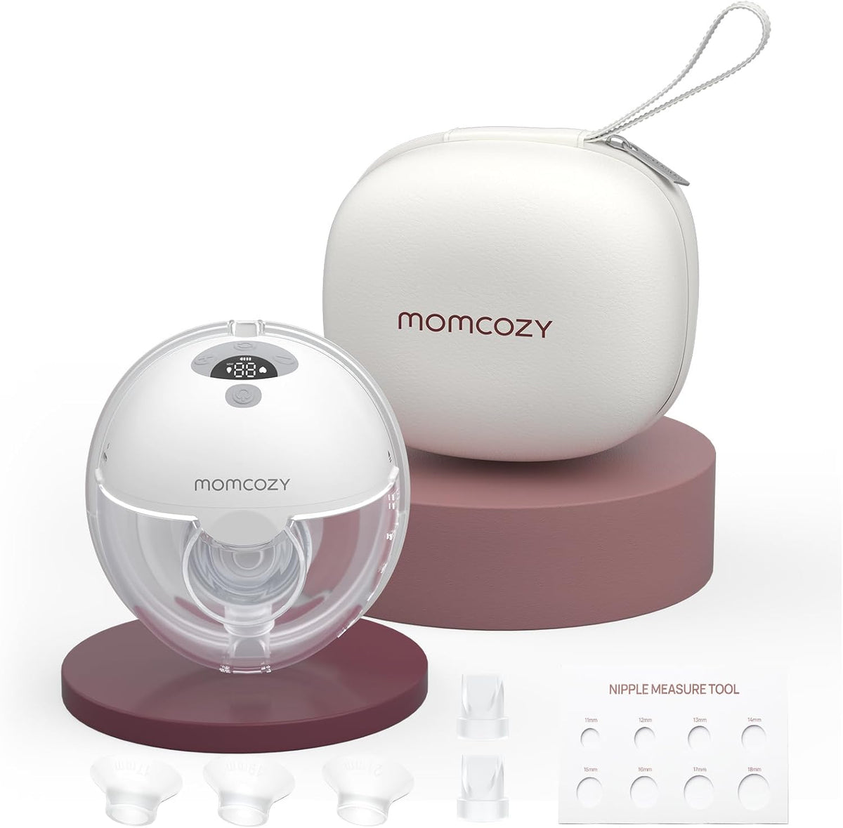 Momcozy Extractor de leche M5 manos libres, extractor de leche dobl...