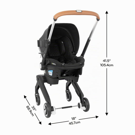 Evenflo Shyft DualRide - Juego de asiento de coche infantil con alm...