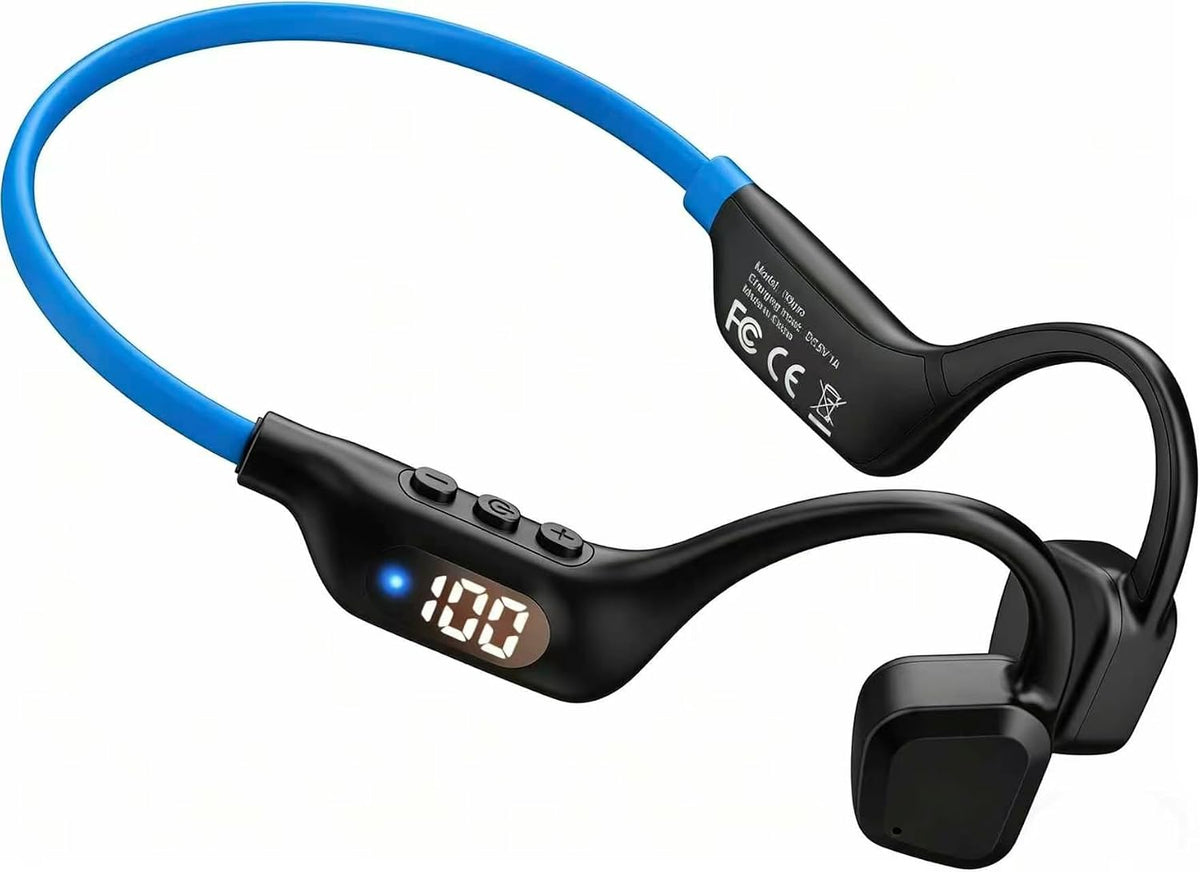 Arciea Auriculares de conducción ósea, auriculares Bluetooth 6.0 de...