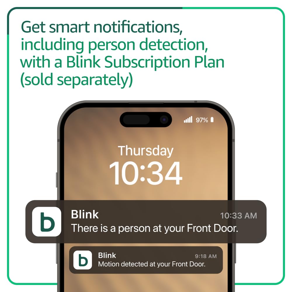 Blink Video Doorbell + Outdoor 4 XR: Cámaras de seguridad inteligen...
