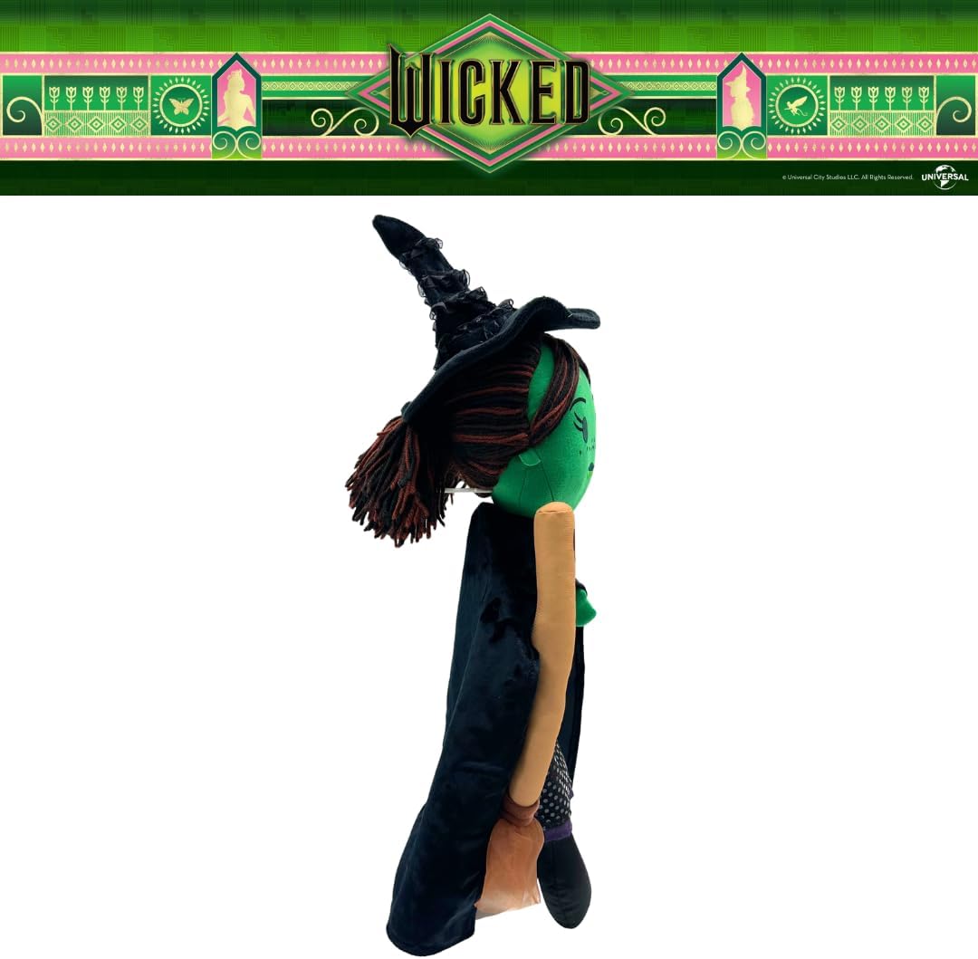 Almohada de Peluche Abrazable de la Bruja Elphaba de la Película Wi...