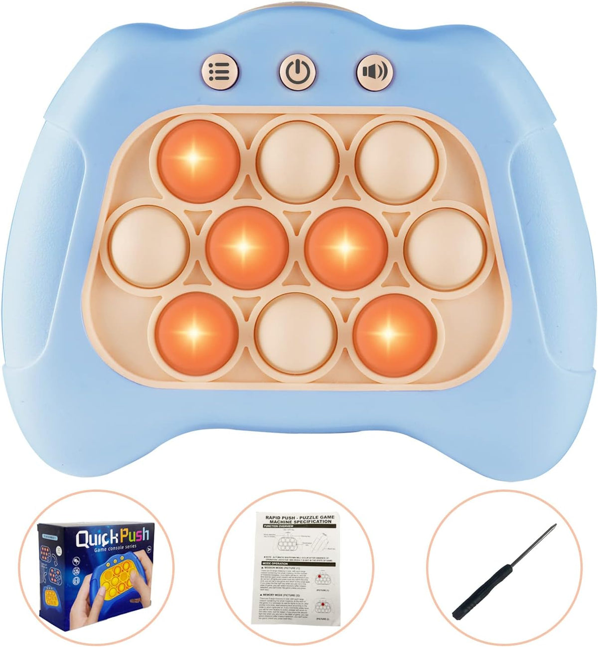 Intoypad Pop The Target! Máquina de juego de mano para ansiedad de...