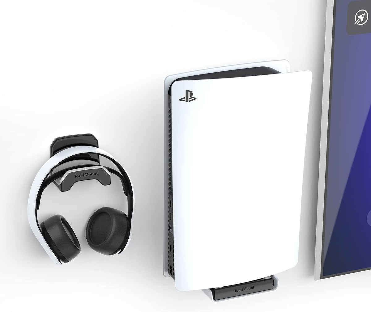 TotalMount Paquete para consola PS5, auriculares y controladores