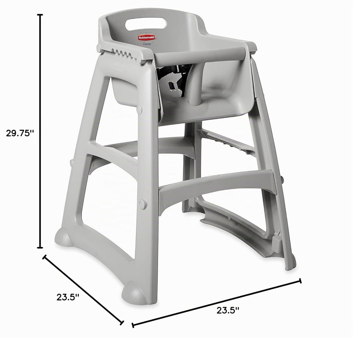 Rubbermaid Commercial Products Silla Alta Resistente para Niño\/Beb...