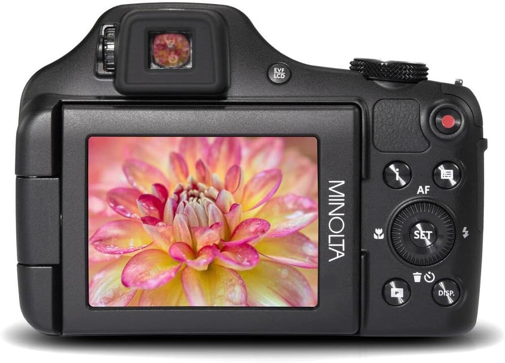 Minolta MN67Z Pro Shot Cámara de 20MP, zoom 67X, vídeo HD 1080p (ne...