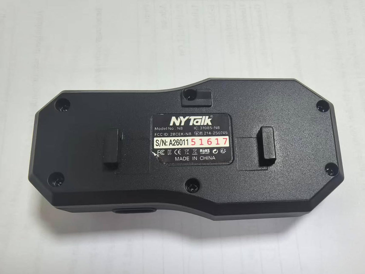 NYTALK N8 8 Riders Casco de motocicleta Bluetooth con altavoces de...
