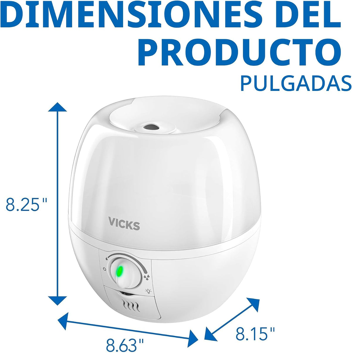 Vicks Humidificador SleepyTime 3 en 1, marca número 1 recomendada p...