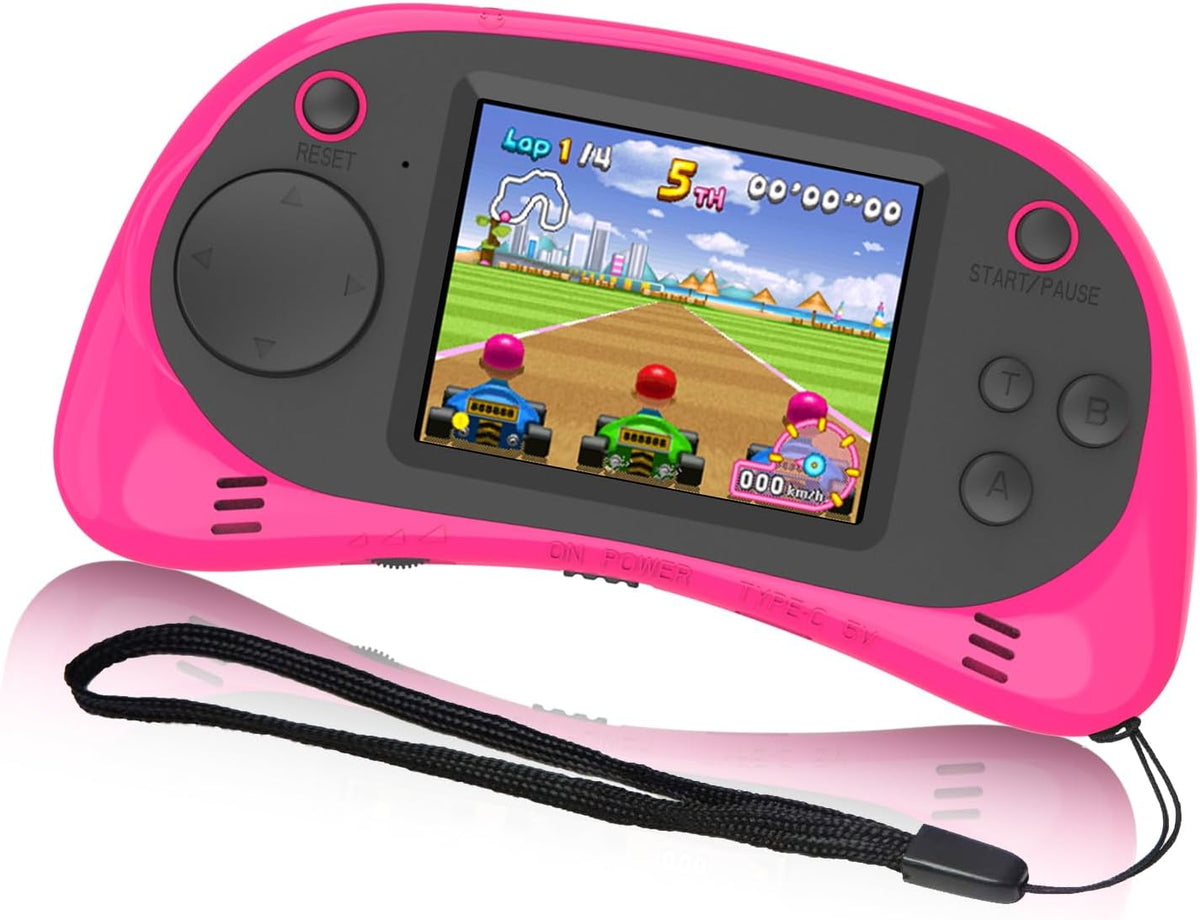 EASEGMER Juegos de Mano Portátiles para Niños de 16 Bits con 220 Ju...