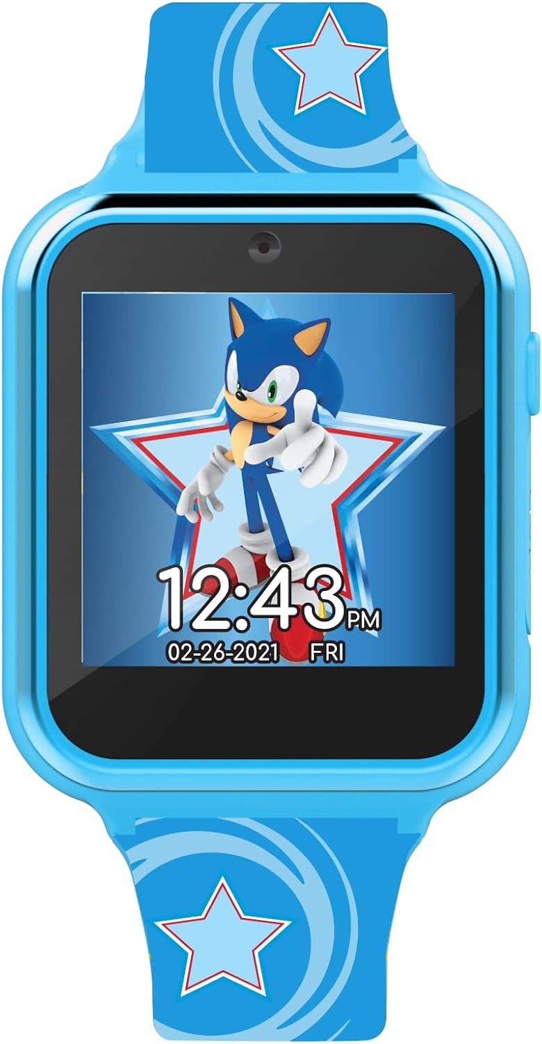 Accutime Niños SEGA Sonic El Erizo Azul Reloj Inteligente Educativo...