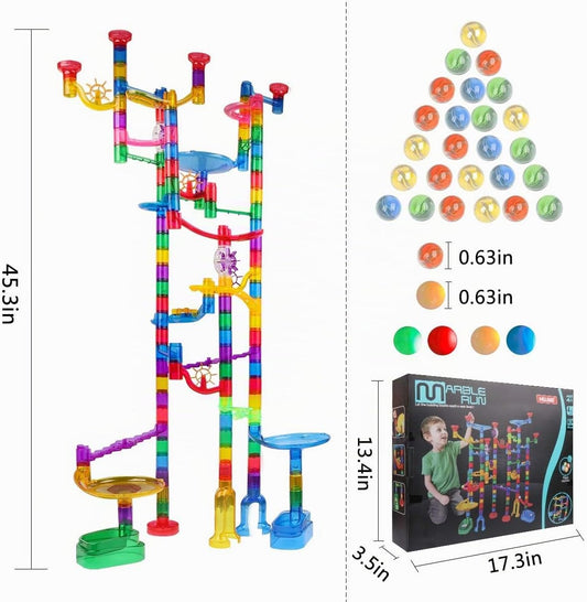 Meland Juegos de Pistas de Canicas para Niños - 153 Piezas Pista de...
