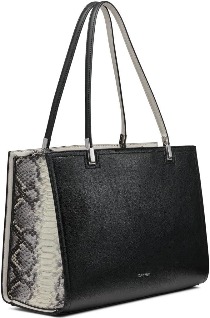 Calvin Klein Verne - Bolso tote con triple compartimento para mujer