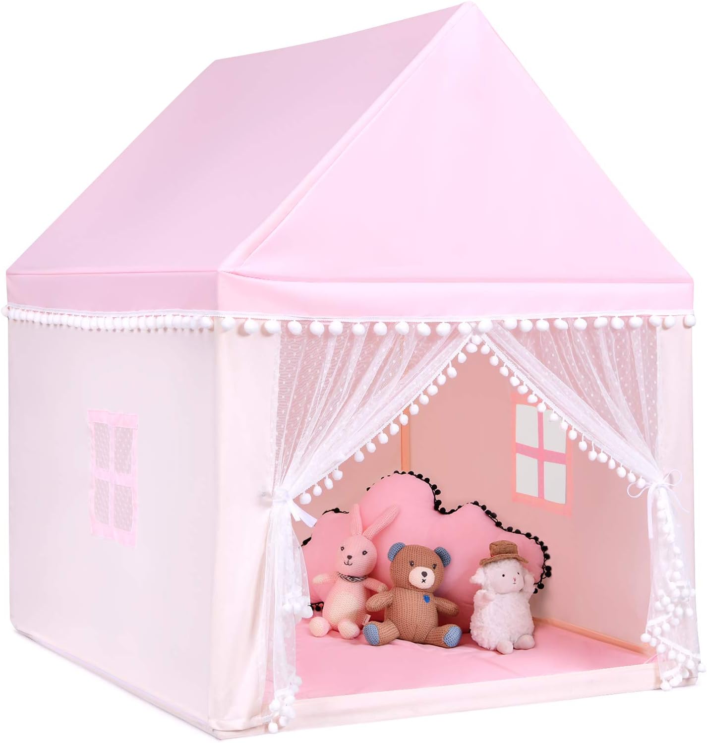 Costzon Tienda de campaña para niños, casa de juegos grande con alf...