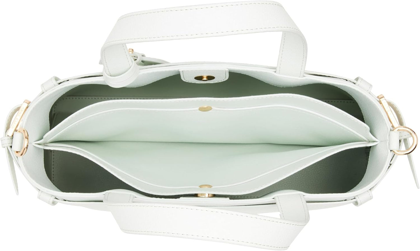 Anne Klein Bolso satchel convertible con cinturón Anne Klein para m...