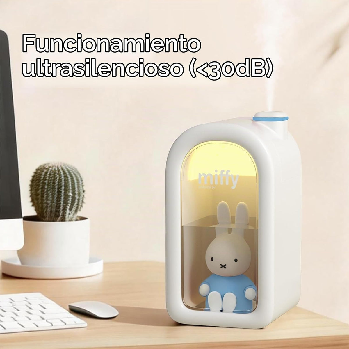 Mipow X Miffy Humidificador de niebla fría \u2013 Humidificador ult...