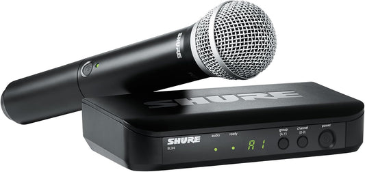 Sistema de micrófono inalámbrico Shure BLX24\/PG58 - Vida de baterí...