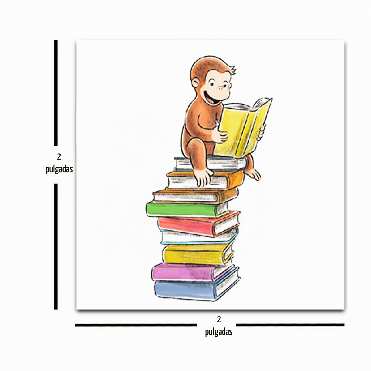 Curious George Tattoos - Paquete de recuerdos de fiesta, 72 tatuaje...