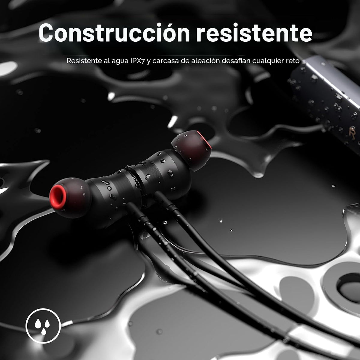 Rythflo auriculares Bluetooth, auriculares inalámbricos con micrófo...