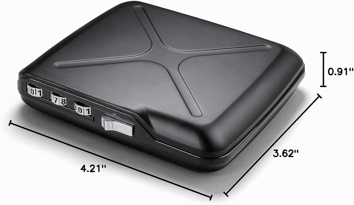 ÖGON -DESIGNS- Cartera de código de aluminio, con cerradura con un...