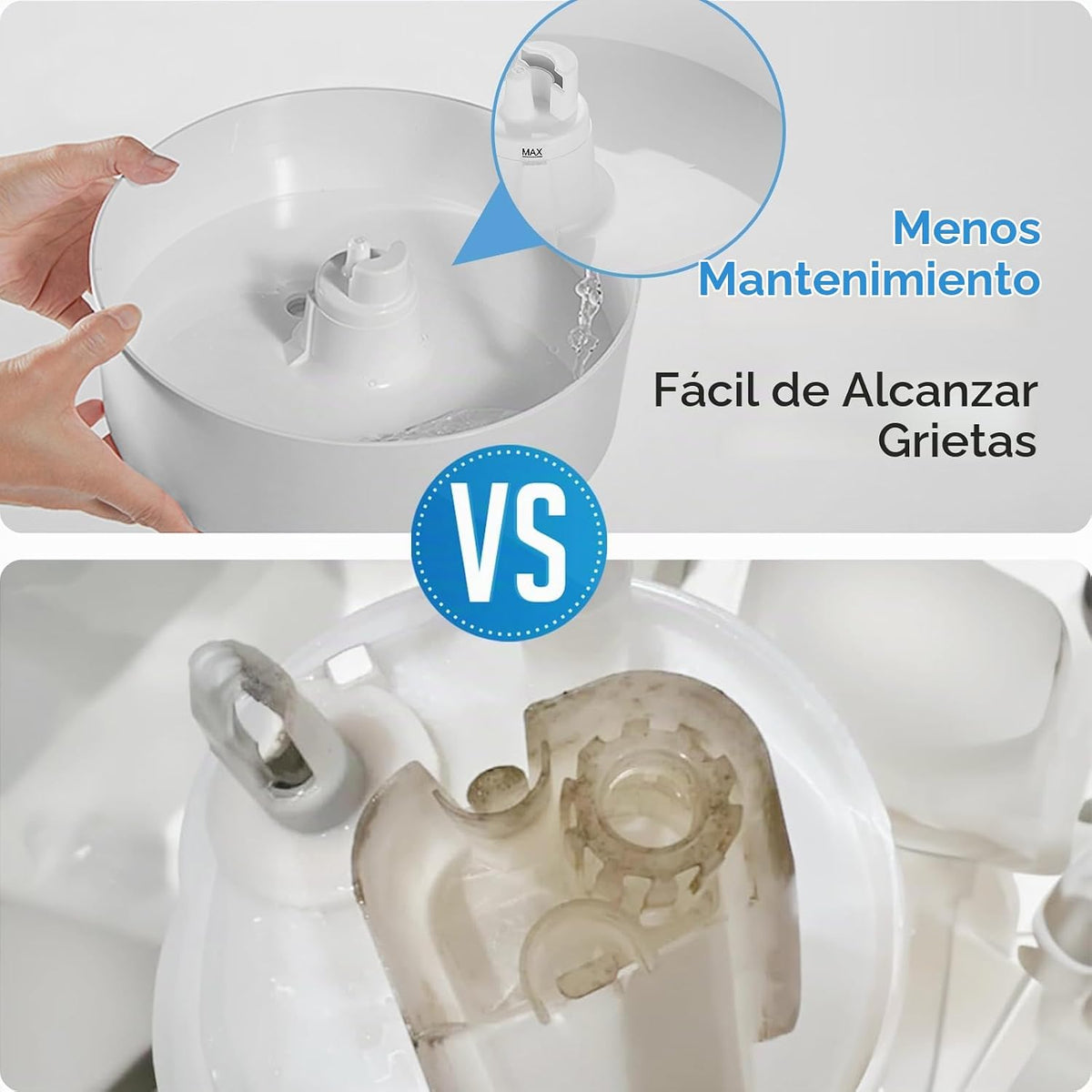 Humidificadores fáciles de limpiar, difusor de aceite esencial, luz...
